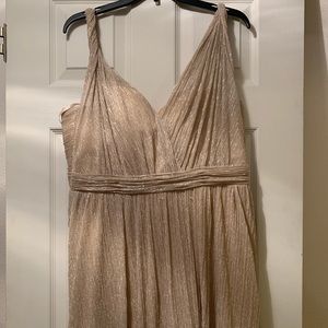 Beautiful gold formal dress